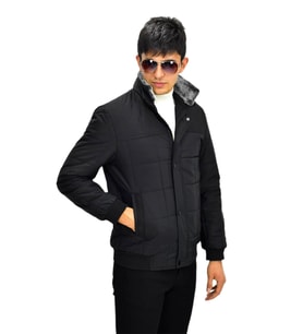 Erkek Spor Peluş Yaka Mont  M3096 BGL-ST03242 (Siyah)