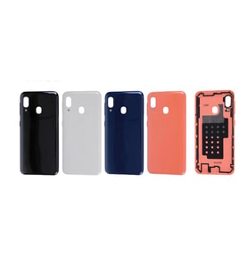 Samsung Galaxy A20e A202F İle Uyumlu Arka Pil Kapak (Siyah)