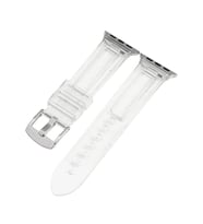 BİPOWER Apple Watch 38-40mm KRD-23 Transparent Kordon (Renksiz)