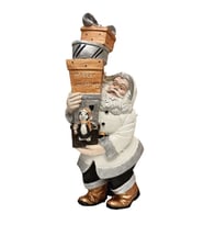HEDİYELİ NOEL BABA BİBLO HS503 (Gümüş)