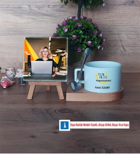 En İyi Fizyoterapist Fotoğraflı Dekoratif Taş, Kupa Bardak Beyaz Hediye (Model 8)