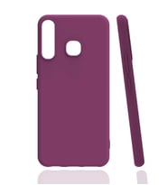 Kvy İnfinix Hot 8 Biye Silikon Kılıf (Mor)