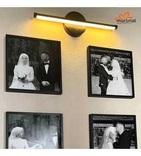 Kendinden Yapışkanlı Pilli Aplik Lamba (Sarı)
