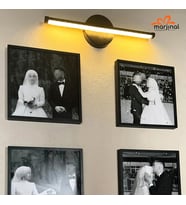 Kendinden Yapışkanlı Pilli Aplik Lamba (Sarı)