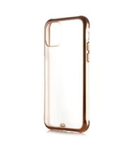 Apple iPhone 12 Mini Kılıf Mat Sert Plastik Airbagli Kılıf (Beyaz)