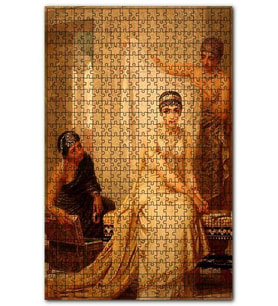 Cakapuzzle Kraliçe Esther Eseri Görseli Puzzle Yapboz MDF (Ahşap) (255 Parça)