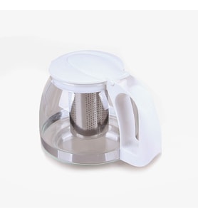 CAM DEMLİK ORTA 1250 ML (Beyaz)