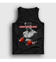 Presmono Unisex Beyaz Break ivan Drago Film Rocky Atlet 249458tt (Siyah)