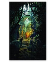 Cakapuzzle Jungle Book Mowgli Tapınakta Puzzle Yapboz MDF (Ahşap) (500 Parça)
