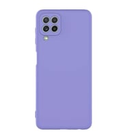 Samsung Galaxy M32 Kılıf Özel Orijinal Lansman Serisi, İçi Kadife, Pürüzsüz Yumuşak ve Mat TPU Silikon (Lila)