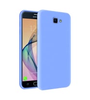 Samsung Galaxy J7 Prime Kılıf Kamera Korumalı Silikon Rubber Arka Kapak (Lila)