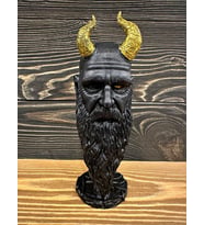 Kratos God Of War Mimir Polyester Figür (Siyah)