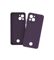 Reeder S23 Pro Max Kılıf Kamera Korumalı Silikon Rubber Arka Kapak (Mor)