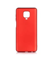 Xiaomi Redmi Note 9S Kılıf Soft Mat Premier Case (Kırmızı)