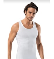 ERDEM 1116 ERKEK LİKRALI ASKILI ATLET 12 ADET (Beyaz)