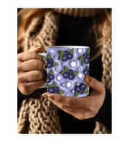 Meyve Baskılı 3D Tasarım Seramik Kupa Mug - Hediyelik Kupa Bardak - Meyve Çeşitleri (08)