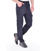 Ghassy Co Erkek Tactical Şort Olabilen Nefes Alan/hızlı Kuruyan 7 Cepli Outdoor Pantolon (Lacivert)