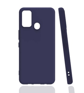 Kvy Tecno Spark 7T Biye Silikon Kılıf (Lacivert)