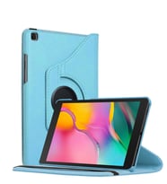 Microsonic Samsung Galaxy Tab A 8" 2019 T290 Kılıf 360 Rotating Stand Deri (Mavi)