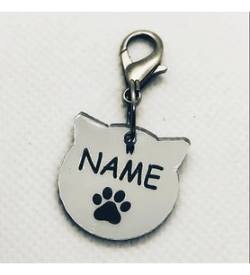 Kedi Künyesi, Kedi Isimlik, Tasmaya Takılan Isimlik, Pet Tag Yeni Isimlikler (103)