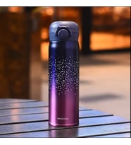 500ml 304 Paslanmaz Çelik Yıldızlı Gökyüzü Ofis & Okul Taşınabilir Termos (34)