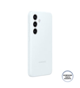 Samsung Galaxy S24 Silikon Kılıf (Samsung Tr Garantili) (Beyaz)