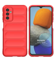 Microsonic Samsung Galaxy M23 Kılıf Oslo Prime Yeşil (Kırmızı)