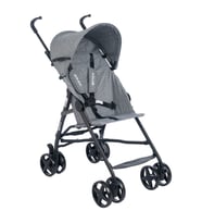 Baby Force Ekostar Baston Bebek Arabası Kırmızı (Gri)