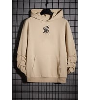 Unisex Fs Baskılı Sweatshirt (Bej)