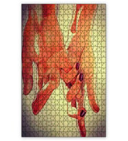 Cakapuzzle Yarım Aşklı Eller Puzzle Yapboz MDF (Ahşap) (500 Parça)