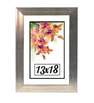 13X18 Fotoğraf Çerçevesi Modern Ofis Sanat Ev Home Ofis Dekoratif Çerçeveler Ev Oturma Odası Salon Dekorasyon Resim Çerçeveleri Diploma Belge Sertifika Çerçeveleri (Gümüş)