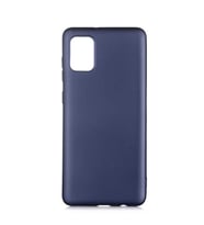 Galaxy A02S Kılıf Zore Premier Silikon Kılıf (Lacivert)