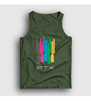 Presmono Unisex Beyaz Colors Pentatonix Atlet 74881tt (Haki)