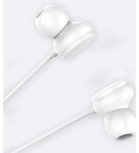 Mikrofonlu HD Ses ve Bass Özellikli 3.5 MM Kulaklık (Beyaz)