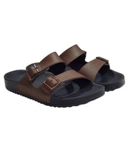 Ceyo Bahama-11 Bantlı Anatomik Taban Kadın Terlik Unisex  (Bakır)