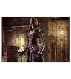 Cakapuzzle Assassins Creed Sendika Evie Oyun Görseli Puzzle Yapboz MDF (Ahşap) (1000 Parça)