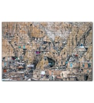 Cakapuzzle İran Maku Şehrı Kaya İçine Oyulmuş Evler Puzzle Yapboz MDF (Ahşap) (500 Parça)