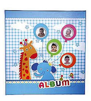 20 Yaprak Yapıştırmalı Bebek Albümü (Mavi)