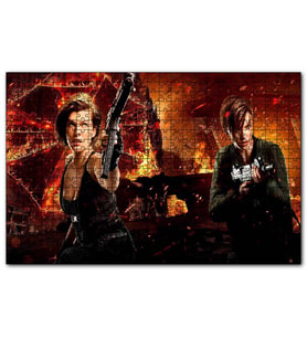 Cakapuzzle  Predator Ghost Recon Wildlands  Puzzle Yapboz MDF (Ahşap) (1000 Parça)