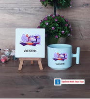 Bilgisayar Mühendisi Dekoratif Taş, Kupa Bardak Kırmızı Hediye (Model 11)