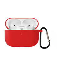 Microsonic AirPods Pro 2.Nesil Liquid Silicone Lansman Mor (Kırmızı)