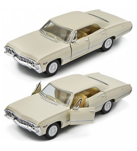 Kinsmart Dianomi Kinsmart 1:43 Ölçek 1967 Chevrolet Impala// 12 cm Çek Bırak Metal Araba