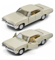 Kinsmart Dianomi Kinsmart 1:43 Ölçek 1967 Chevrolet Impala// 12 cm Çek Bırak Metal Araba