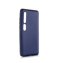 Xiaomi Mi 10 Kamera Çıkıntılı Soft Silikon (Lacivert)