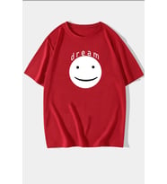 Unisex Dream Baskılı T-shirt (Kırmızı)