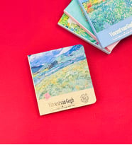 Van Gogh Tasarımlı Defter BM-1207 (Kırmızı)