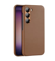 Dux Ducis SM Galaxy S23 Plus Grit Series PU Premium Kılıf (Kahverengi)