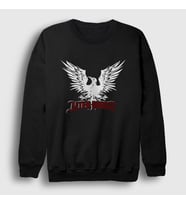 Presmono Unisex Beyaz Logo Alter Bridge Sweatshirt 438673tt (Siyah)