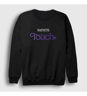 Presmono Unisex Beyaz Touch K Pop Kpop Müzik Katseye Sweatshirt 499523tt (Siyah)