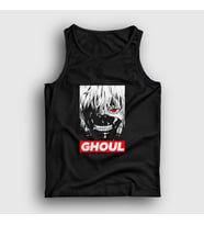 Presmono Unisex Beyaz Ghoul Anime Tokyo Ghoul Atlet 136488tt (Siyah)